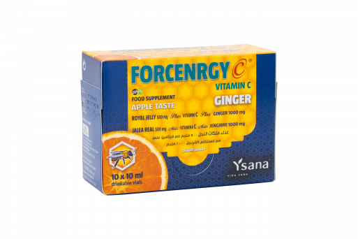 Forcenrgy C Ginger Drinkable Vials