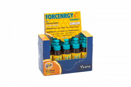 Forcenrgy C Ginger Drinkable Vials