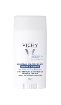 Vichy Deodorant 24H Free From Aluminum Salts Stick 40ml