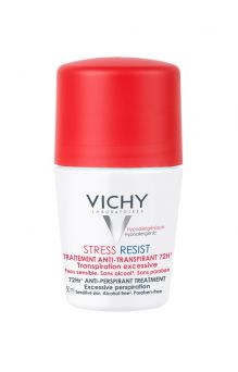 Vichy Deodorant 72H Stress Resist Anti-Perspirant Intensive Treatment Roll-On 50ml