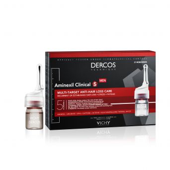 Vichy Dercos Aminexil Clinical 5 Men 21 Monodoses