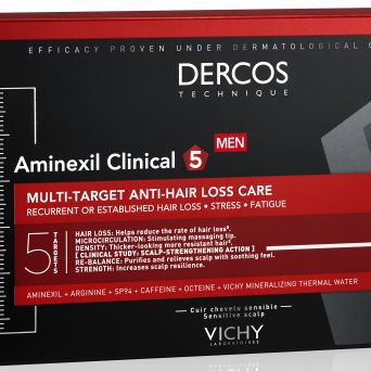 Vichy Dercos Aminexil Clinical 5 Men 21 Monodoses