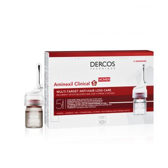 Vichy Dercos Aminexil Clinical 5 Women 21 Monodoses