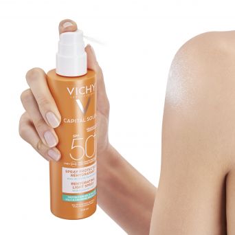 Vichy Capital Soleil Rehydrating Light Spray SPF50 200ml