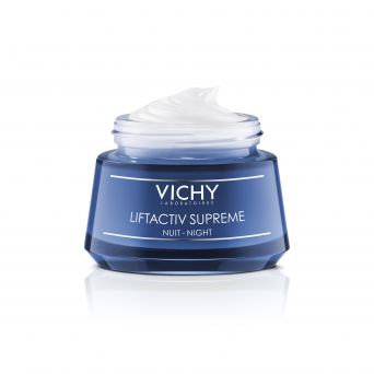 Vichy LiftActiv Supreme Night Cream Anti-Wrinkle Face Moisturizer 50ml