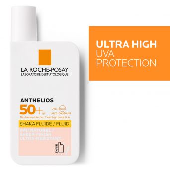 La Roche-Posay Anthelios Shaka Fluid Tinted SPF50+ Sun Protection for All Skin Types 50ml