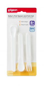 Pigeon Baby's First Spoon & Fork Set