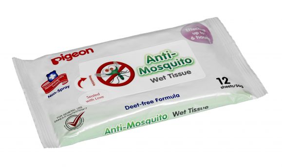 Pigeon Anti Mosquito Wipes 12's