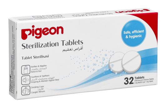Pigeon Sterilizing Tablets 32tabs