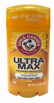 Arm & Hammer Ultra Max Unscented Deodorant 73gr