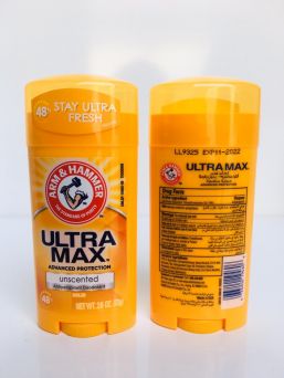 Arm & Hammer Ultra Max Unscented Deodorant 73gr