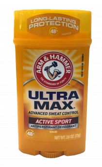 Arm & Hammer Ultra Max Active Sport Deodorant (Wide) 73gr