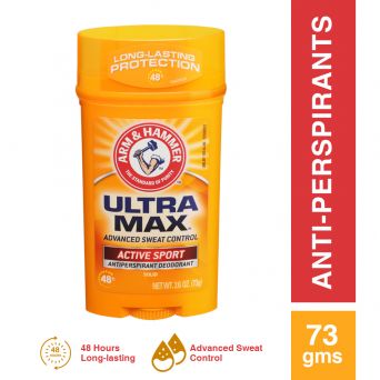 Arm & Hammer Ultra Max Active Sport Deodorant (Wide) 73gr