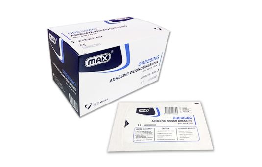 Max Wound Adhesive Dressing 6cm x 10cm, 50pcs/box