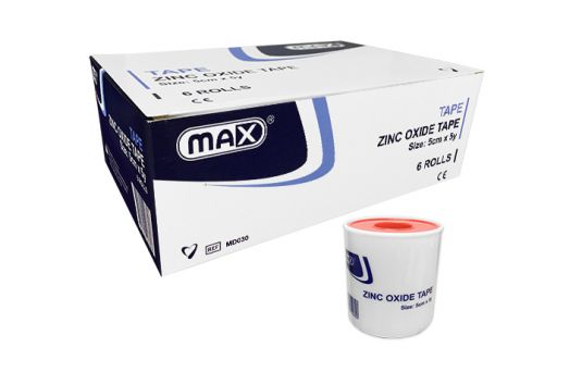 Max Zinc Oxide Tape 5cm x 5y
