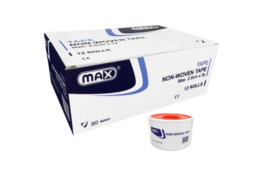 Max Non Woven Surgical Tape 2.5cm x 5y