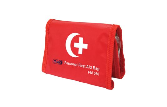 Max Personal First Aid Bag FM060 with Contents