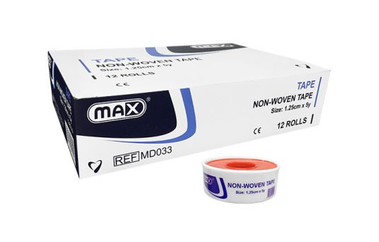 Max Non Woven Surgical Tape 1.25cm x 5y