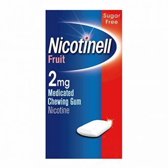 Nicotinell Fruit 2mg Chewing Gum, 12 Chewing Gums