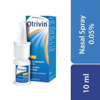 Otrivin, Nasal Spray, 0.05%, 10ml