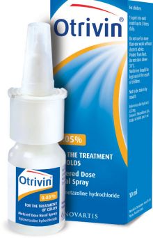 Otrivin, Nasal Spray, 0.05%, 10ml