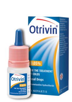 Otrivin, Nasal Drops, 0.05%, 10ml