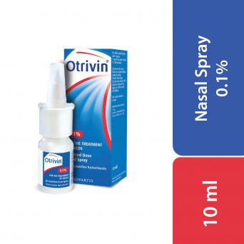 Otrivin, Nasal Spray, 0.1%, 10ml