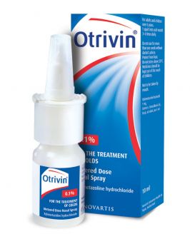 Otrivin, Nasal Spray, 0.1%, 10ml