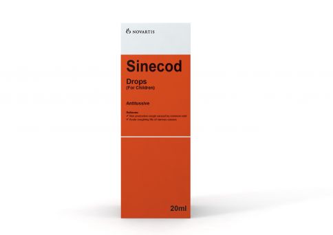 Sinecod Drops, 0.5%, 20ml