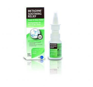 Betadine Soothing Relief Nasal & Sinus Relief