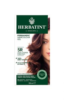 Herbatint Permanent Herbal Hair Colour Gel 5R Light Copper Chestnut 135ml