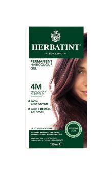 Herbatint Permanent Herbal Hair Colour Gel 4M Mahogany Chestnut 135ml
