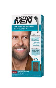 Just For Men Mustache - Beard Gel Med Brown