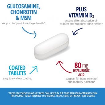 Close-up of Arthri-Flex Advantage 60 Tablets – dietary supplement for joint flexibility, mobility, and cartilage health