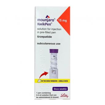 Mounjaro Kwikpen 15mg/ 0.6ml Prefilled Pen 1's