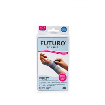 Futuro Slim Silhouette Wrist Support Left Hand - Adjustable