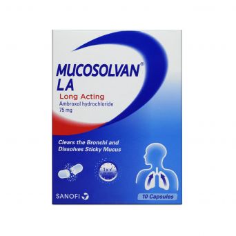 Mucosolvan Long Acting (LA) Cough Capsules 75mg