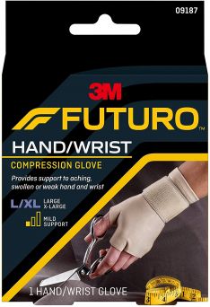 Futuro (R) Energizing Support Glove Beige, L/XL