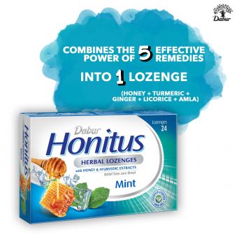 Dabur Honitus Herbal Lozenges Mint