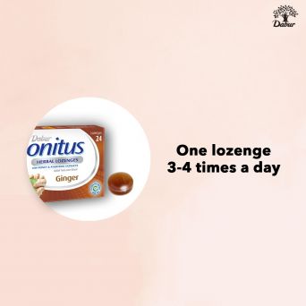 Dabur Honitus Herbal Lozenges Ginger 24's