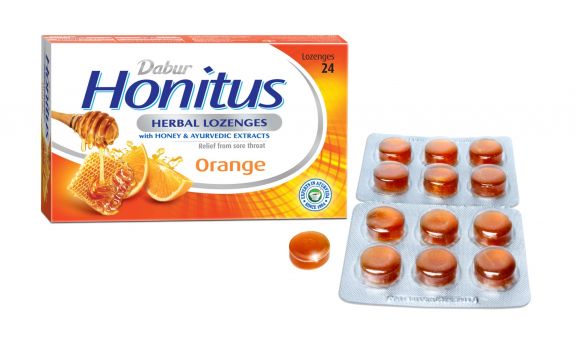 Dabur Honitus Herbal Lozenges Orange