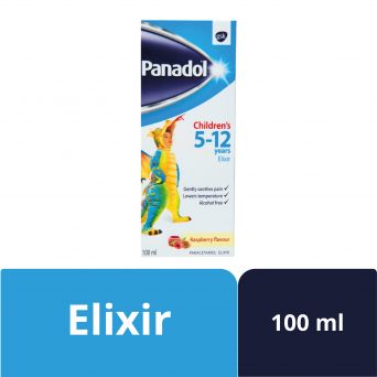 Panadol Elixir for children (5-12 years), 100ml