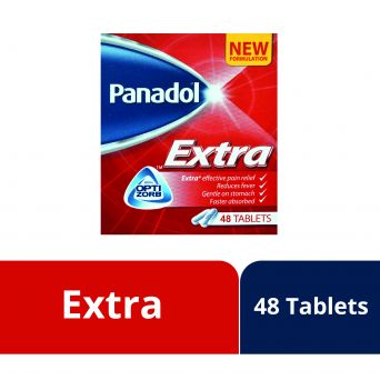Panadol Extra with Optizorb, 48 Tablets