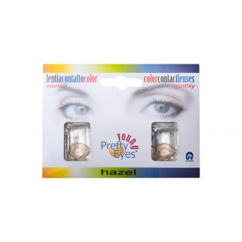 Young Pretty Eyes Contact Lenses Monthly Hazel - 1 pair
