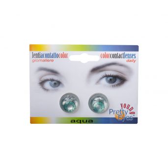 Young Pretty Contact Lenses Aqua - 1 pair