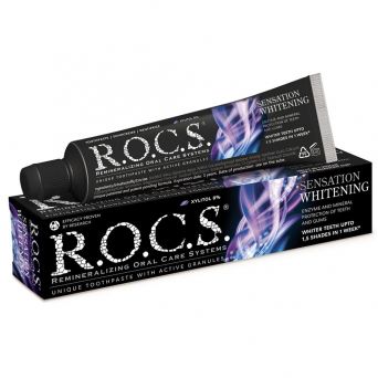 Rocs Sensation Whitening Toothpaste 60ml