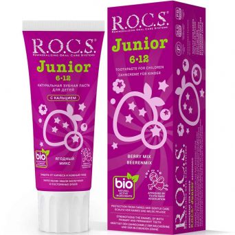 Rocs Junior 6-12Y Berry Mix Toothpaste 60ml