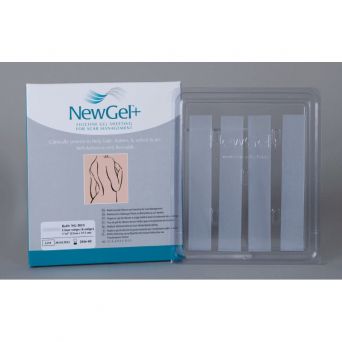 New Gel 2.5x15.2cm Clear Strip