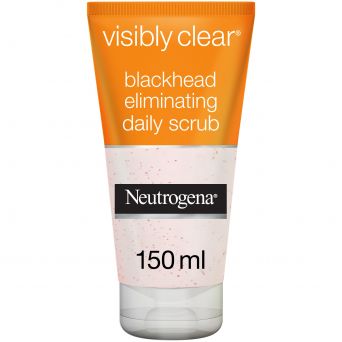 Neutrogena Face Scrub, Visibly Clear, Blackhead Eliminating, 150ml