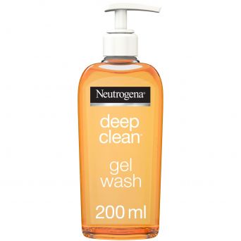 Neutrogena Face Wash, Deep Clean, Gel, 200ml